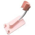 thumbnail image 4 of Wosthever Soporte para cabezal de ducha Soporte para cabezal de ducha Soporte para ducha Blanco Juegos de accesorios de baño Rosado, 4 of 6