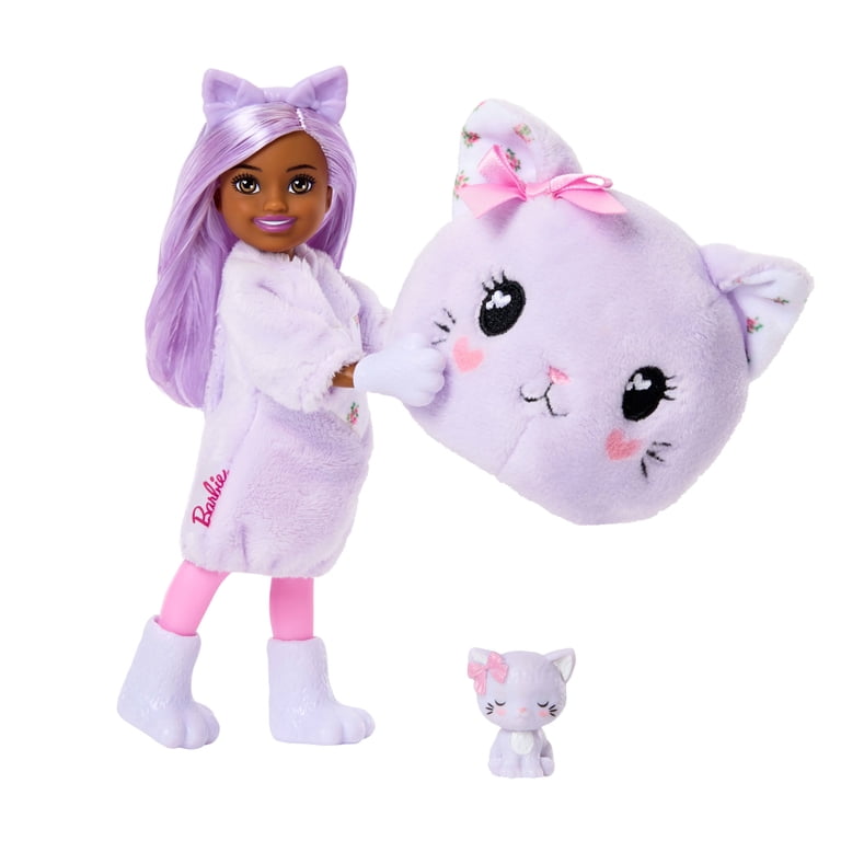 Barbie Cutie Reveal Cuddly Series Chelsea Small Dolls