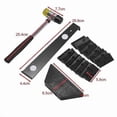 thumbnail image 2 of Installation kit for installing wooden laminate flooring,knocking wedge,socket tool,mallet and 20 spacers, 2 of 5