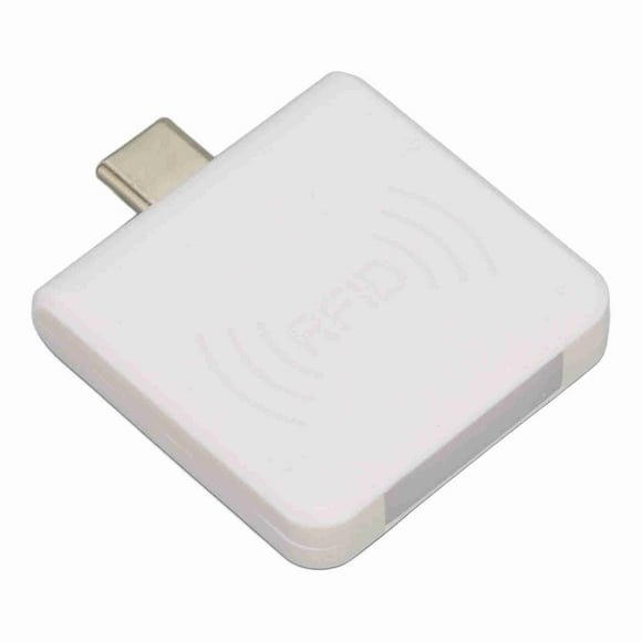 Credit Card Reader, 125Khz Portable Smart Card Reader Square Card Reader Credit Card Reader Mobile Phone Card Reader Smart Card Reader