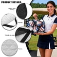 thumbnail image 5 of Uorisanigo Golf Cart Seat Cover for EZGO, Yamaha, Club Car and Other 2-Seat Golf Carts, American Flag Golf Ball Print, Non-Slip Golf Cart Seat Towel Blanket All-Season Weather Resistant, 5 of 6