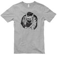 thumbnail image 2 of Oversized The Welder Graphic Design Deluxe Jersey T-Shirt - Heather Grey XL, 2 of 4