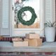 thumbnail image 5 of 1 Pcs Green Artificial Pine Wreath for Fireplace, 5 of 5