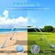 thumbnail image 4 of Carpa de playa con toldo BOTINDO, 3 x 3 m, protección solar UPF 50+, 4 of 6