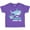 Purple, variant on Inktastic My Daddy Loves Me with Cute Sharks Boys or Girls Toddler T-Shirt