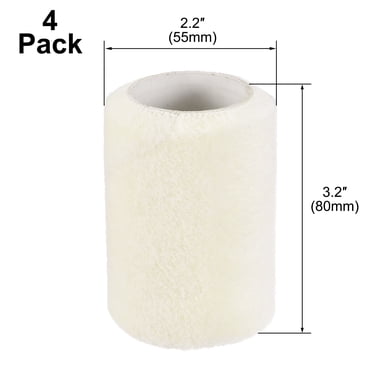 Uxcell Paint Roller Cover And Paint Roller Frame Set 2 Inch