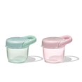thumbnail image 1 of OXO Tot Vaso para Snack con Tapa – Paquete de 2, Ópalo y Flor, 1 of 5