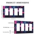 thumbnail image 3 of Game Neon Cyberpunk Style Switch Cover Decorative Wall Plate / 4-Gang 4-Decor / Standard Size 4.5x8 in, 3 of 5