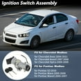 thumbnail image 2 of Cilindro de bloqueo de encendido Unique Bargains No.96261298/96414708 para Chevrolet Aveo 2004-2011 para Pontiac G3 2010 con 2 juegos de llaves, 2 of 7