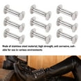 thumbnail image 3 of 100 Sets M2 Screw Rivets Easy Installation Stainless Steel Binding Screws Erosion Proof Versatile Applications Stainless Steel Screw Rivet Fasteners, 3 of 7