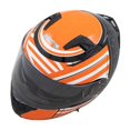 thumbnail image 2 of Zamp H776C08L FL-4 ECE22.05/DOT Race & Auto Racing Helmet, Gloss Orange, Large, 2 of 3