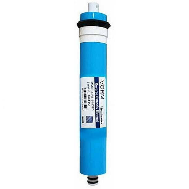 Membrana de ósmosis inversa 1812-75G de 75 GPD, repuesto universal compatible con purificador de agua residencial YOIURT