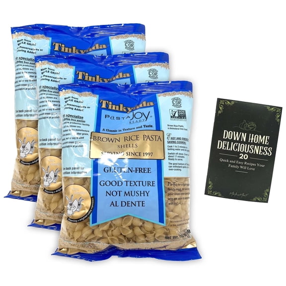Tinkyada Gluten-Free Brown Rice Pasta Shells (16 Ounces) 3 Pack | MerlinsMart Zine
