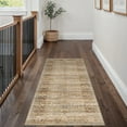 thumbnail image 6 of BERTHMEER 2'x6' Washable Runner Rugs for Hallway Bathroom Bedroom Entryway Kitchen Non Slip Vintage Oriental Traditional Runner Rugs,Blue Brown, 6 of 6