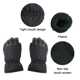 thumbnail image 3 of Guantes de esquí de invierno simples de malla para damas impermeables cálidos a prueba de viento Ormromra, 3 of 5