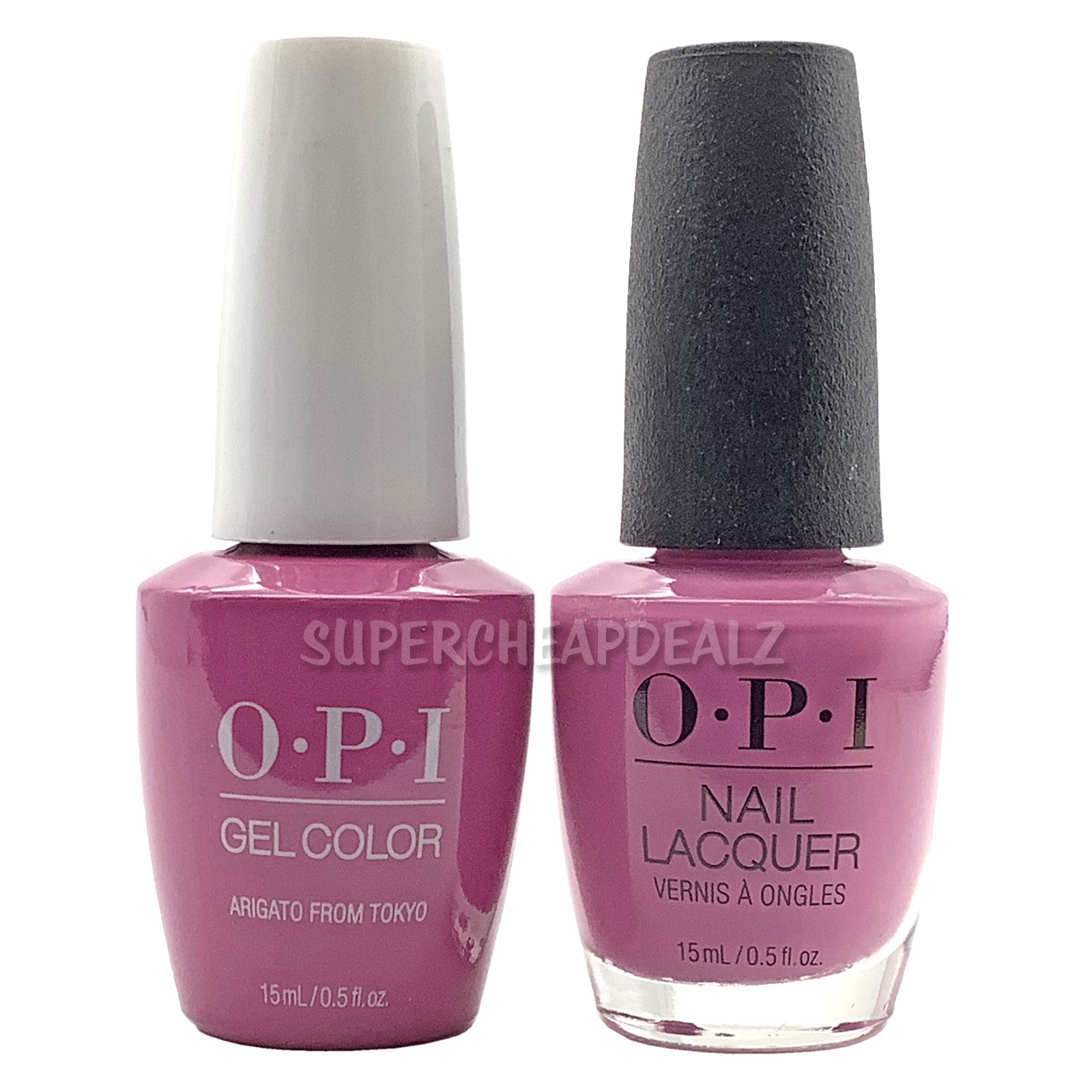 OPI Nail Polish & GelColor Gel Nail Polish Duo Set 0.5 oz T82