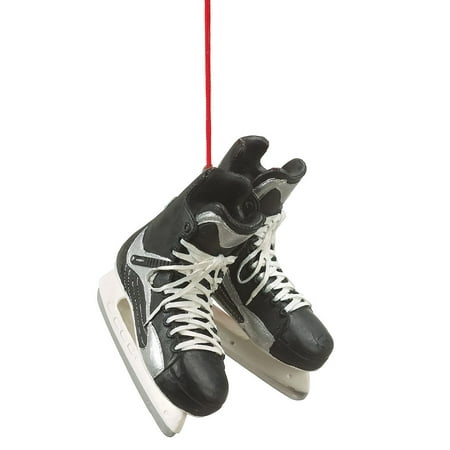 Victorian Skates Ornament - Christmas/ Everyday Ornament- 2.5 Inch Hockey Skates (Hang or Stand Up!)