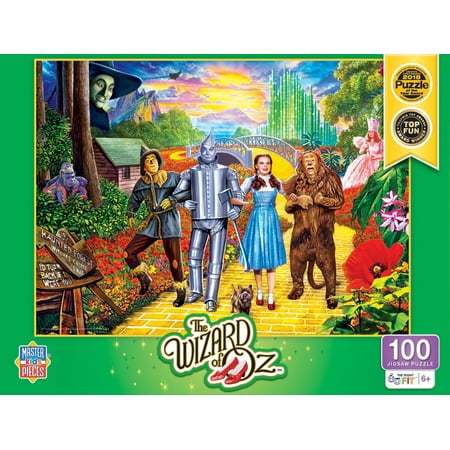 UPC: 0705988119361 | MasterPieces 100 Piece Kids Jigsaw Puzzle – Wizard of Oz – 14 x19
