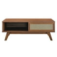 thumbnail image 4 of Coffee Sofa Side Table, Walnut, Wood, Living Kitchen Cafe Bistro Hospitality Restaurant, Modern Contemporary HB34350, 4 of 8