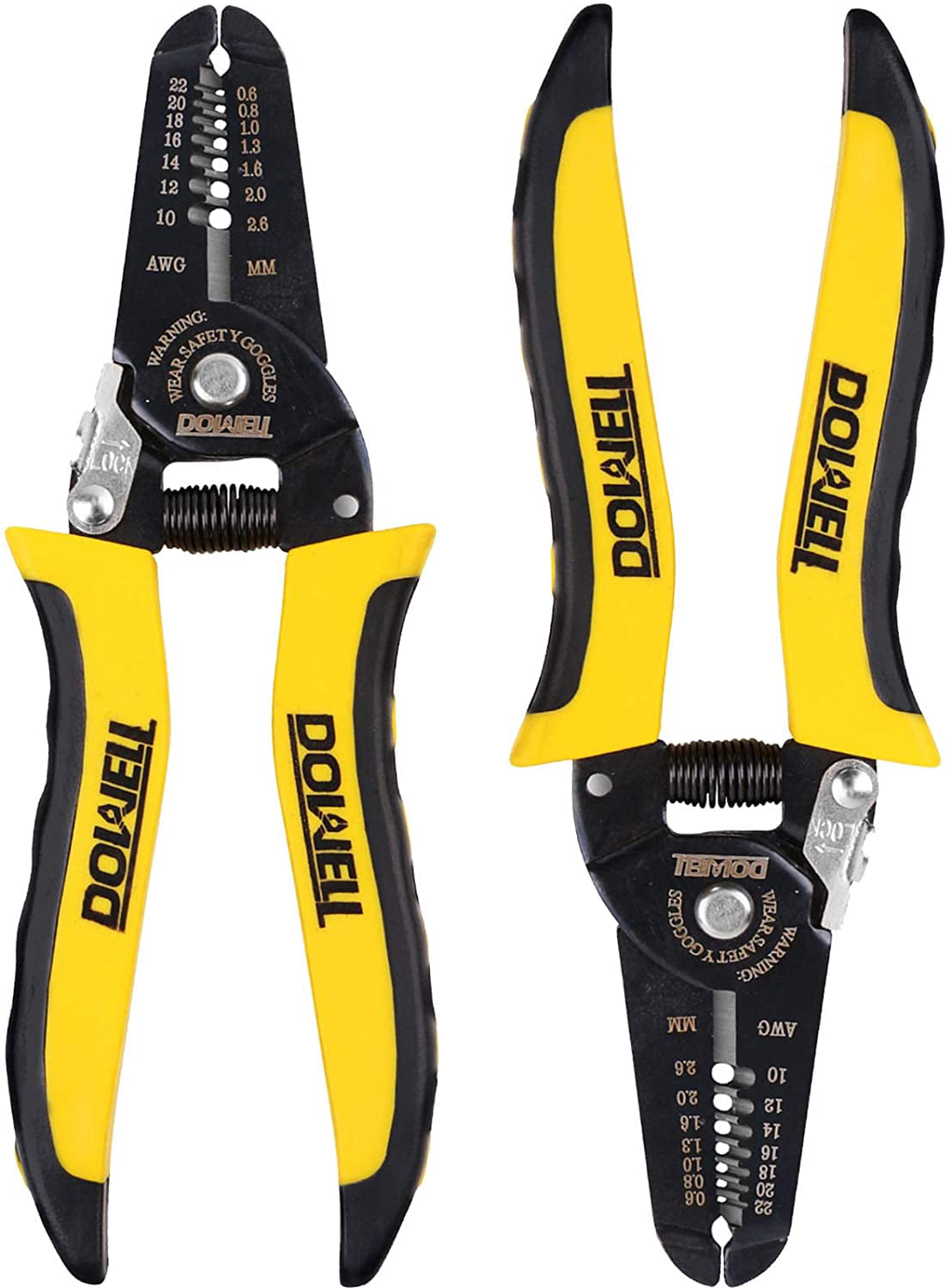 Professional Wire Cable Stripper Cutter Stripping Pliers Electrician Hand Tools 