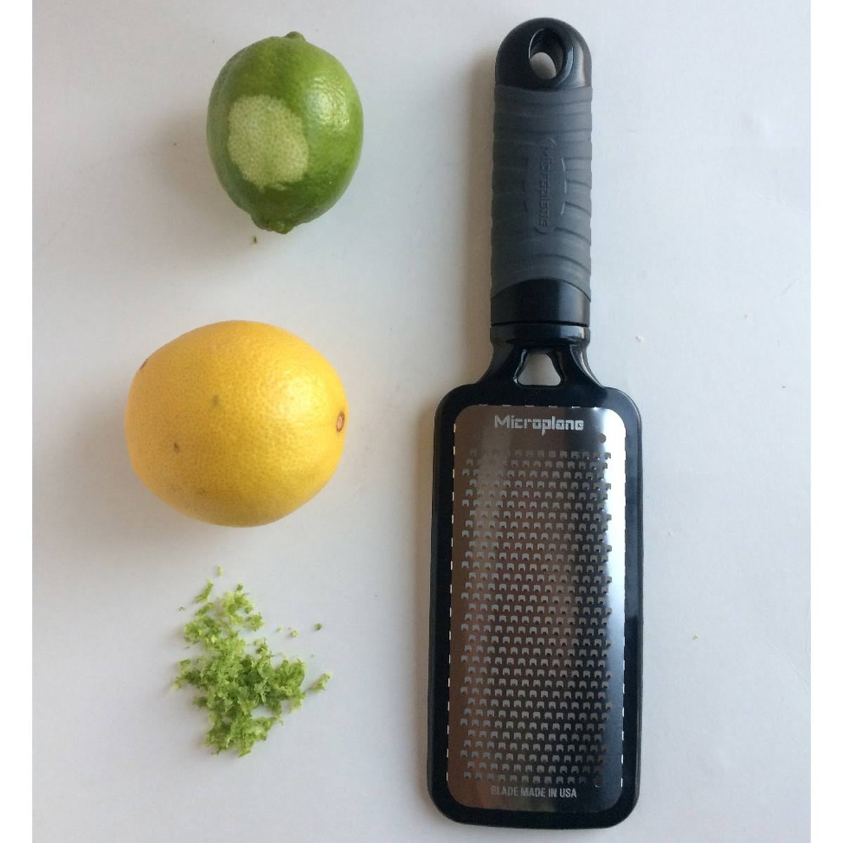Microplane Select Series Fine Grater - Black | Hand Held Grater