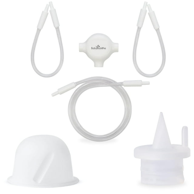 Accesorios para extractores de leche BabyBuddha, paquete triple de 10 piezas