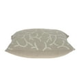 thumbnail image 5 of 20" x 7" x 20" Elegant Transitional Beige Pillow Cover With Poly Insert, 5 of 5