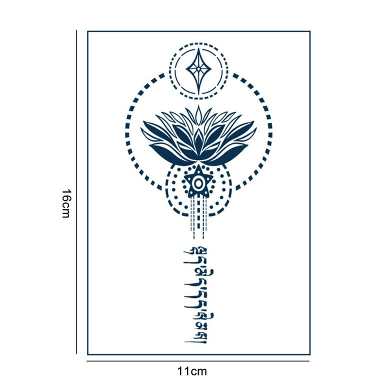 lotus flower buddhist symbol tattoo