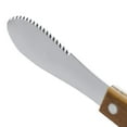 thumbnail image 2 of 4 Pack Stainless Steel Straight Edge Wide Butter Spreader with Wood Handle, DaKuan Sandwich Cream Cheese Condiment Knives 8 Inch, 2 of 7