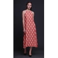 thumbnail image 2 of Bimba Robe de Plage Longue Dos Nu à Col Licou Imprimée pour Femmes, Rayondress - Très Petit, 2 of 6
