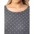 thumbnail image 6 of Fruit of the Loom Women's Soft and Breathable Pajama Sleepshirt, Sizes S-5X, 6 of 8