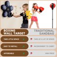 thumbnail image 6 of Music Boxing Machine with Boxing Gloves – Wall-Mounted Smart Boxing Trainer,Electronic Punching Target for Home,Indoor & Gym Workouts, 6 of 12