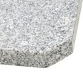 thumbnail image 5 of vidaXL Umbrella Weight Plates 4 pcs Grey Granite Square 100 kg, 5 of 5