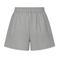 thumbnail image 4 of BUIGTTKLOP Womens Dress Shorts Casual Elastic Waist Wide Leg Suit Tailored Shorts Summer Dressy Work Shorts with Pockets, 4 of 8