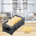 thumbnail image 3 of LYUMO Cheese Raclette Rotaster Portable Non-Stick Baking Tray Stove Set Wooden Handle Home Kitchen Grilling Tool with Spatula, 3 of 9