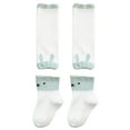 thumbnail image 1 of Rodilleras para bebé de talla S, calcetines antideslizantes para gatear, algodón con protección para el codo y la rodilla con dibujos animados para bebé, 1 of 6
