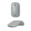 Microsoft Surface Mobile Mouse Platinum + Surface Arc Touch Mouse Platinum - Wir