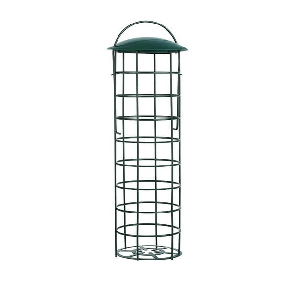 Mangeoire pour Oiseaux à Grille Extérieure en Matériau Métallique, Mangeoire pour Oiseaux à Haute Résistance et Durable, Mangeoire Suspendue pour Oiseaux