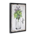 thumbnail image 3 of Stupell Industries Cottage Rustic Garden Sage Black Floating Frame Canvas Art, 21 x 31, by Creatif Belle, 3 of 8