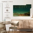 thumbnail image 5 of Elephant Stock Lake Scene Wall Art - Horizontal Canvas Wall Art - Living Room Wall Decor - Nature Canvas - Teal And Green Decor By Albert Bierstadt - 12" x 8", 5 of 8