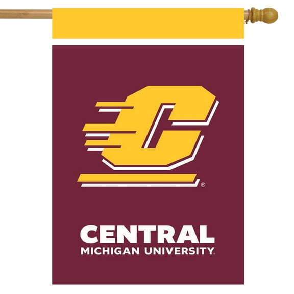 Briarwood Lane Central Michigan University NCAA House Flag