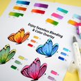thumbnail image 4 of Brocha para alcohol Art Markers SFAIH y fina, 121 colores, con funda, 4 of 9