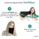 thumbnail image 2 of Plane Travel Nap U-shaped Pillow Neck Support Pillow Red 1st -jx, 2 of 5