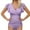 Purple, variant on RUTAYY Women Swimsuit Ruffle Bathing Suit High Waist Monokini Swimwear Pool Swim Wear