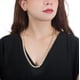 thumbnail image 5 of Cadena Collar Torsal Ametrinaa 8mm Unisex 60cm Chapa de Oro 18k MPCA0030, 5 of 5