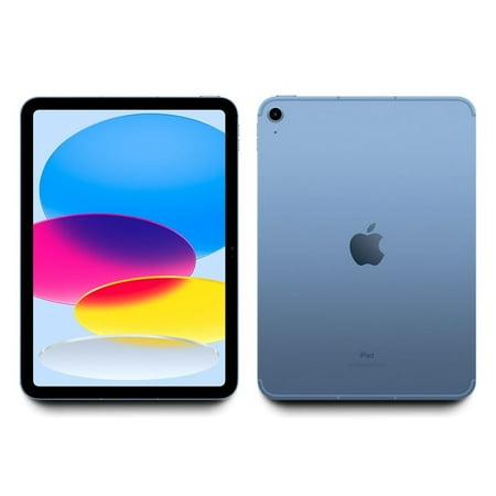 Restored 2022 Apple iPad Wi Fi 256 GB Blue (10th Generation) (Refurbished)