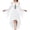 White, variant on UDAUDU Women's Witch Halloween Dress Renaissance Vintage Gothic Dress Medieval With Trumpet Sleeves Halloween Party Costume Green 2XL