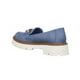 thumbnail image 4 of Mocasines Mujer Plataforma Azul Tipo Ante Modernos Casual azul 24 Clasben 024D3R, 4 of 6