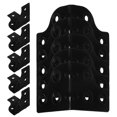 thumbnail image 1 of BESTYASH 12Ud Protectores De De Metal En Negro Para Muebles Con En T Para Altavoces, 1 of 8