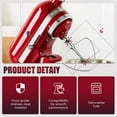thumbnail image 6 of K45B Stainless Steel Flat Beater For Kitchenaid 4-5 Quart Tilt Head Paddle attachment KitchenAid MixerAttachment, 6 of 7